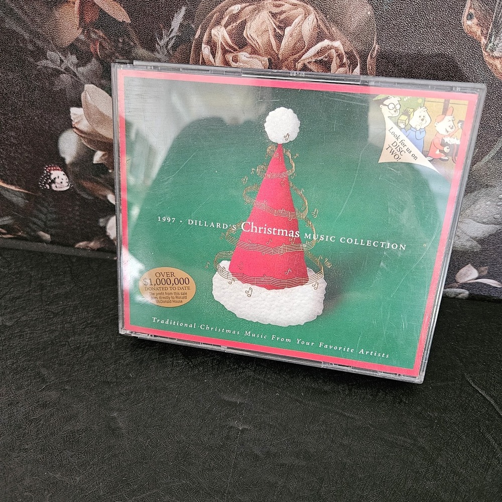 VTG 1997‎ DILLARDS CHRISTMAS MUSIC COLLECTION 2 CD Set - Alvin And The Chipmunks